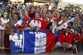 Arrivee de Loeb au parc..